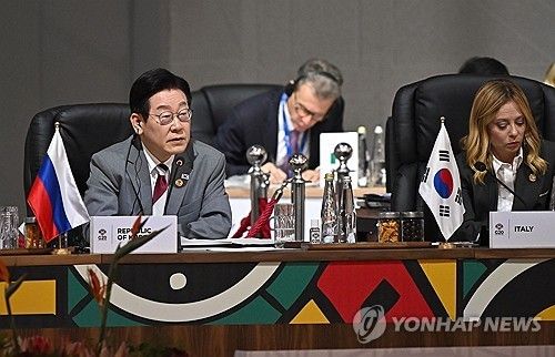이재명 대통령, G20 정상회의 발언