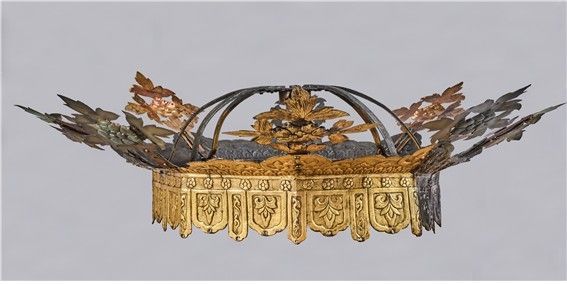 월정사팔각구층석탑 상륜부 및 금속장엄물 보개