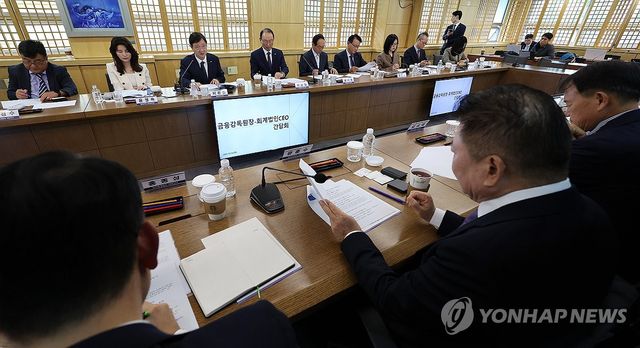 이찬진 금감원장, 회계법인 CEO 간담회 모두발언