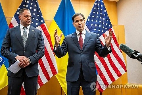 스위스서 회동한 미국과 우크라 대표단