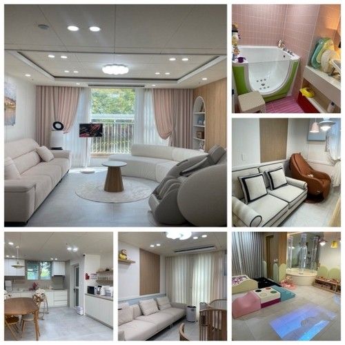 0세 돌봄 공동육아 나눔터 내부 모습