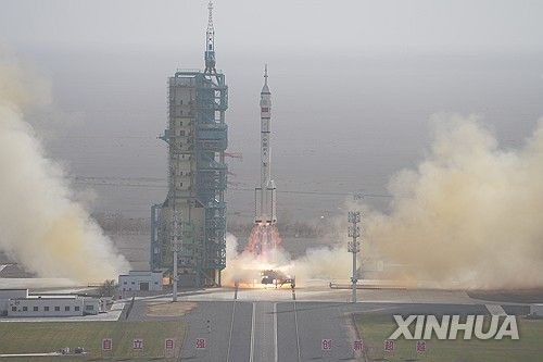 선저우 22호 발사