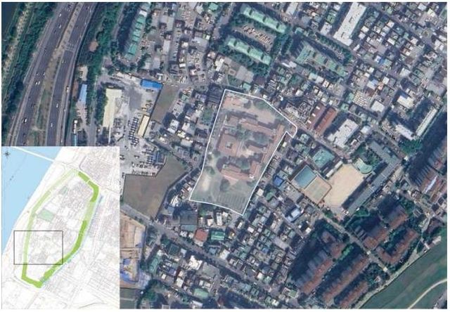 풍납동 창의마을부지 위치도