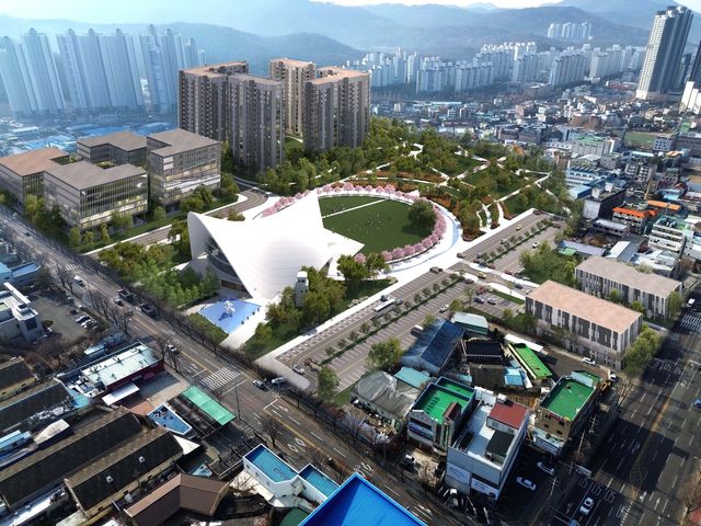 달성 아레나 조감도