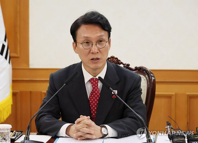 발언하는 김민석 국무총리