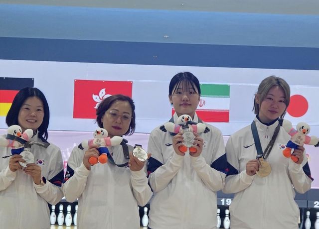 한국 여자 볼링, 4인조 단체전 은메달