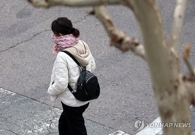 한파 속 출근길