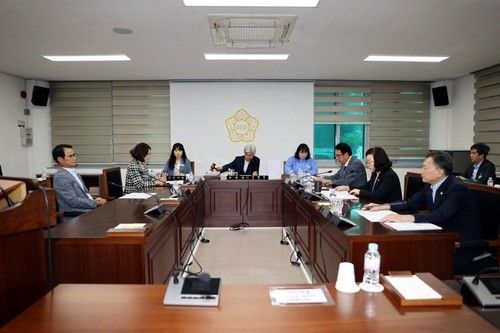 진안군의회 운영 장면