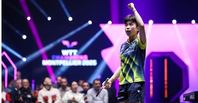 WTT 시리즈 경기에 나선 주천희