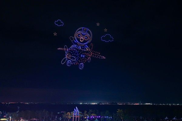 당진 삽교호 드론라이트쇼