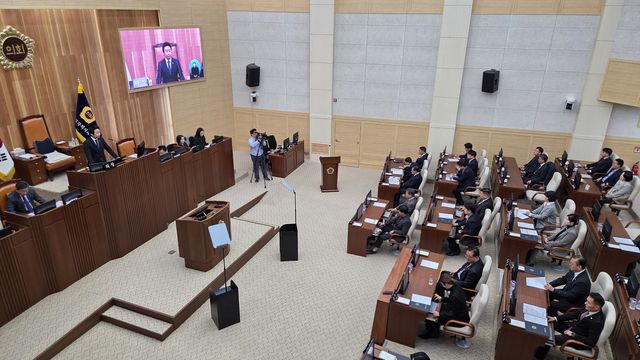 세종시의회 본회의장