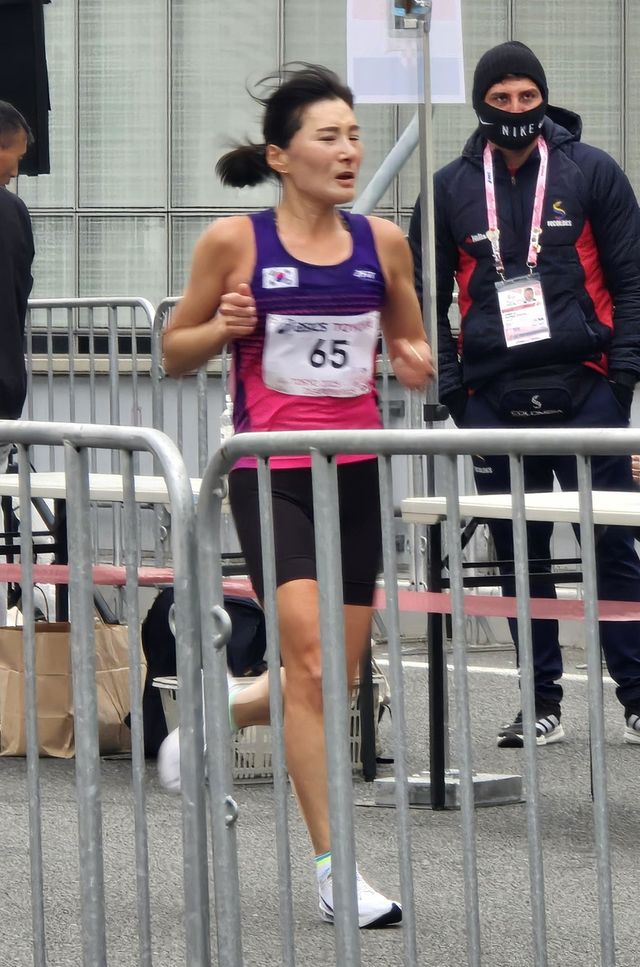 역주하는 오상미