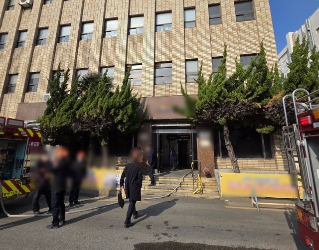 암모니아 누출 현장