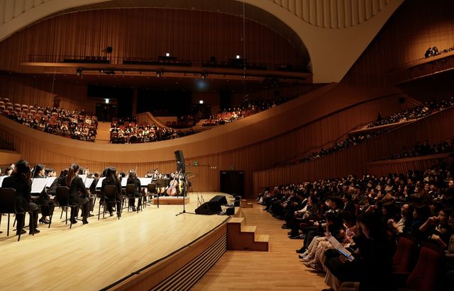 롯데콘서트홀 공연 모습