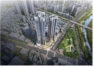 용두역 역세권 활성화 사업 조감도