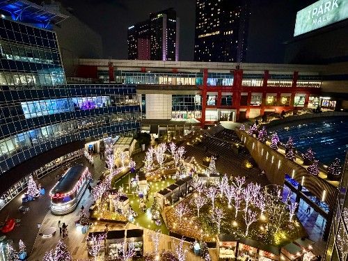 아이파크몰 '도파민 익스프레스' 크리스마스 테마 공개