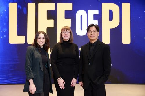 공연 '라이프 오브 파이' 제작진들