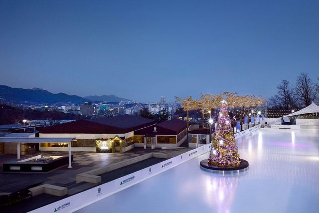 반얀트리 클럽앤스파 서울의 '오아시스 아이스링크'