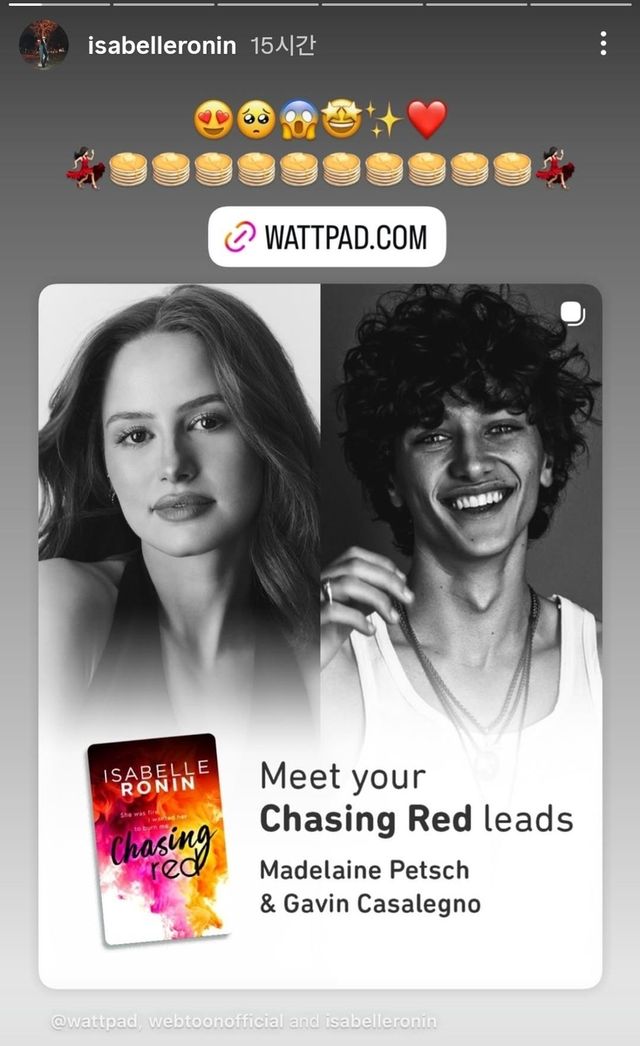 미국 웹소설 '체이싱 레드' 원작 할리우드 영화 내년 제작