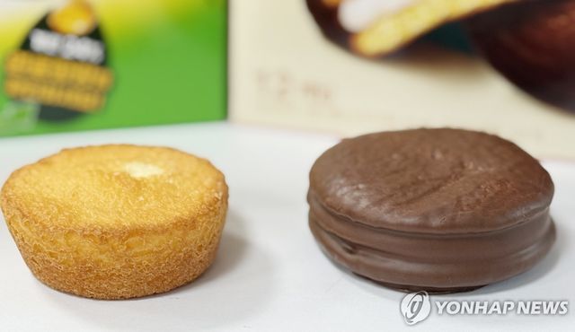 초코파이와 커스터드