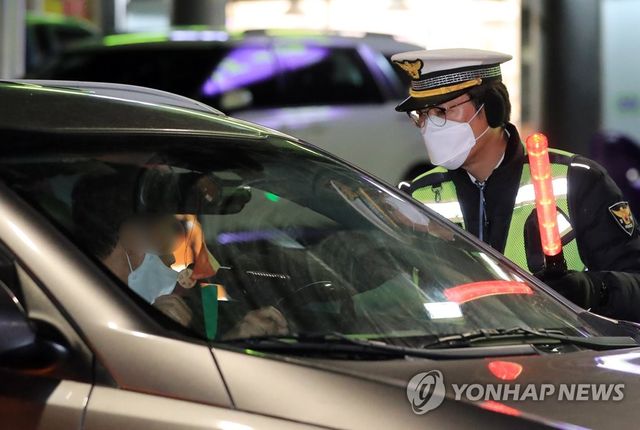 제주 연말연시 음주운전 특별단속