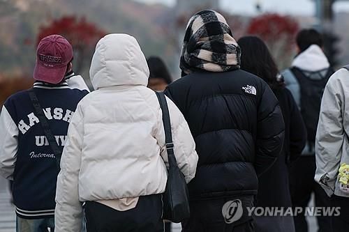 어느새 찾아온 겨울 날씨