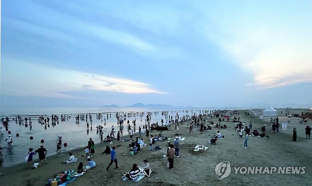 노을과 함께하는 다대포해수욕장 피서법