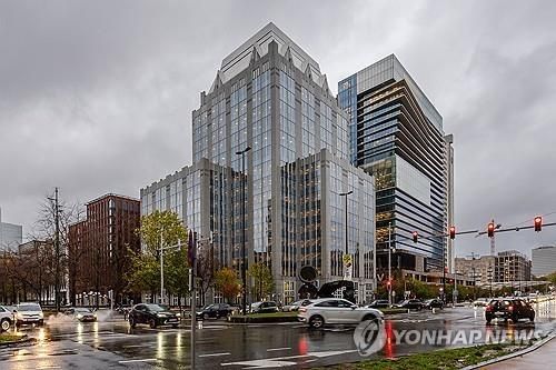 러시아 동결 자산이 보관된 벨기에 브뤼셀의 유로클리어 본부