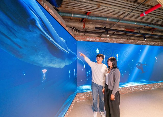 '을지 미디어아트 라운지' 대형 LED 전광판