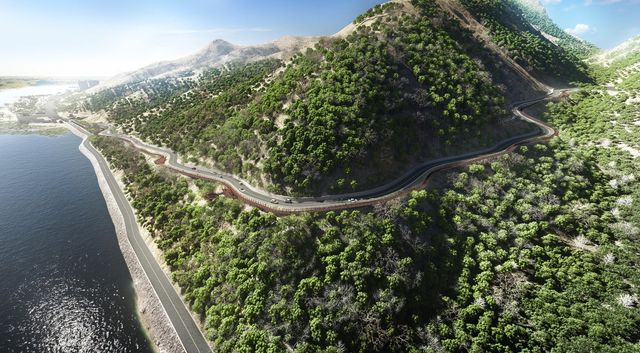 소양강 걷기길 조감도