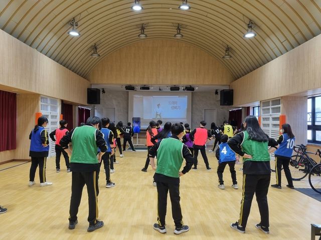 경기교육청의 오전 학교 체육활동 프로그램 