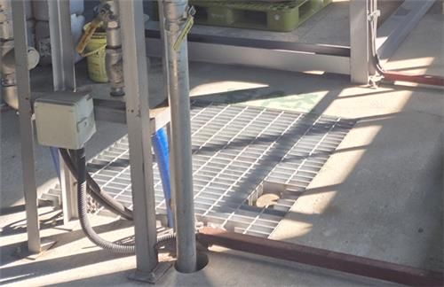 시신이 발견된 저수조