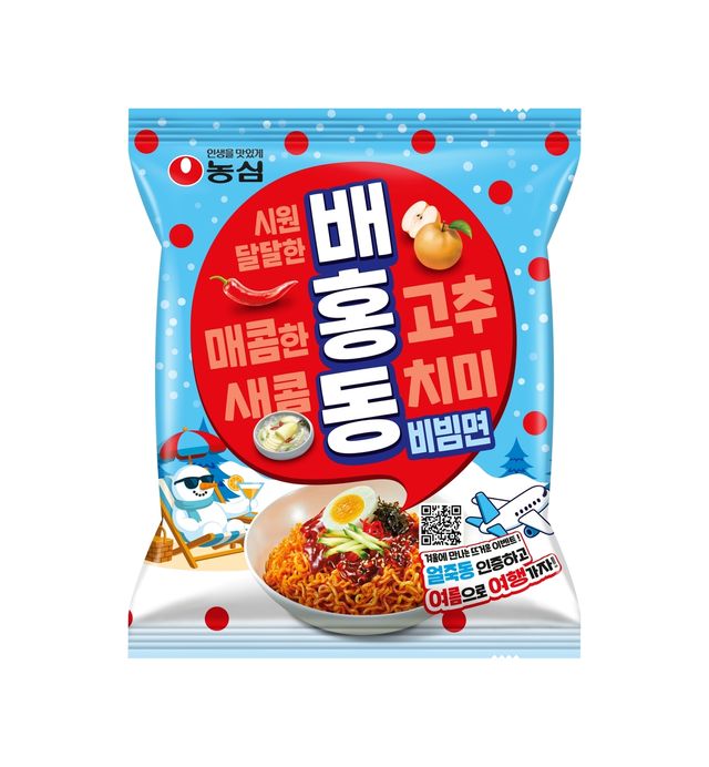 농심, 비빔면 겨울 프로모션…'얼어 죽어도 배홍동' - 1