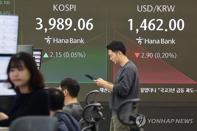 코스피 하락 출발