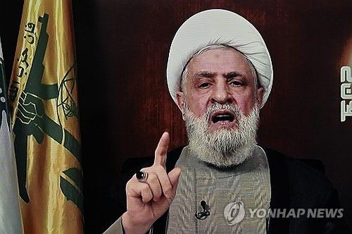 헤즈볼라를 이끄는 나임 카셈 사무총장