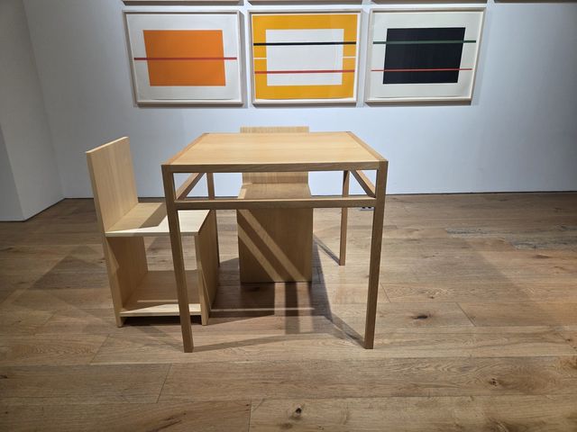 도널드 저드 작 '스퀘어 프레임 테이블 68'