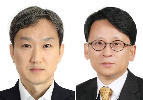 공정위 신동열(왼쪽) 신임 사무처장과 유성욱 신임 조사관리관