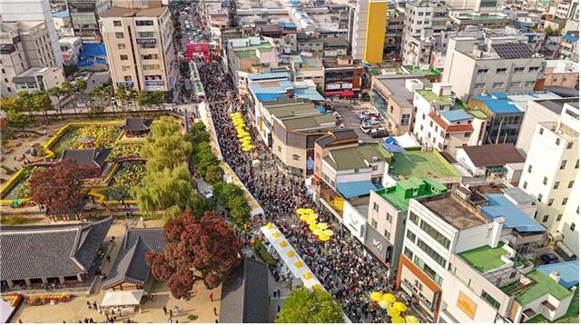 2025 원주만두축제 행사장 전경