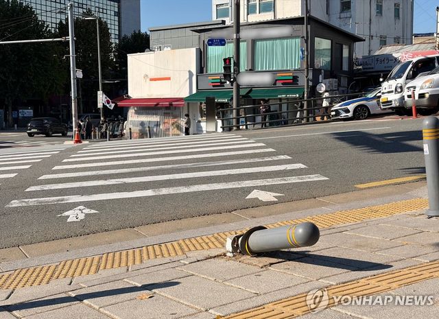 일본인 모녀 교통사고 현장