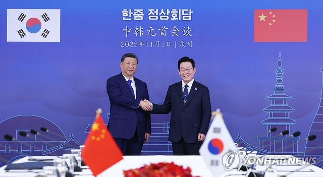 한중정상, 정상회담 기념촬영