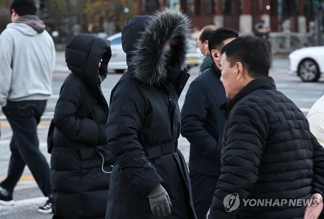 어제보다 더 추운 출근길