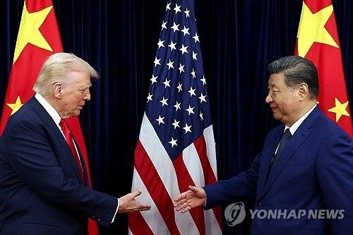 도널드 트럼프 미국 대통령과 시진핑 중국 국가주석