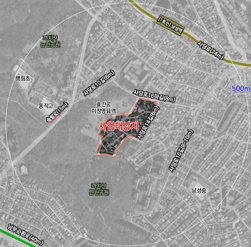 사당12구역 위치도