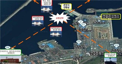 해상 복합 전파교란 대비 민관 합동훈련