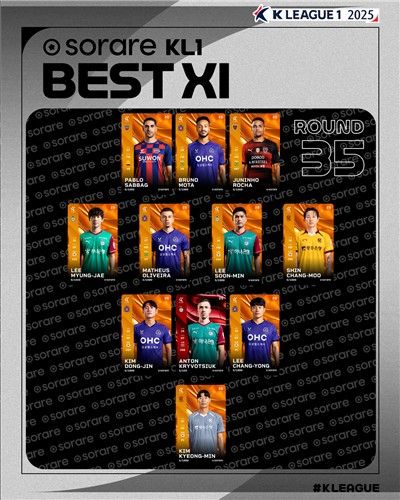 K리그1 35라운드 베스트 11