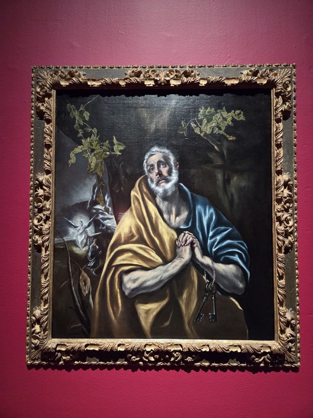 엘 그레코 작 '참회하는 성 베드로'