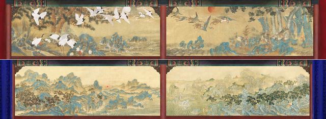 '창덕궁 부벽화' 미디어아트