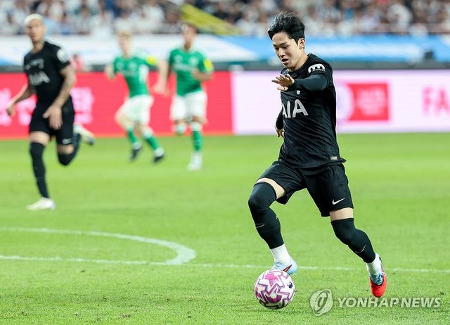 돌파시도하는 양민혁