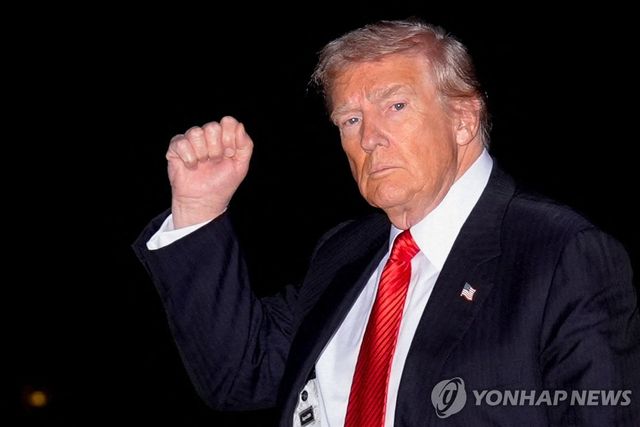 도널드 트럼프 미국 대통령