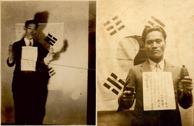 이봉창(왼쪽)·윤봉길 의사